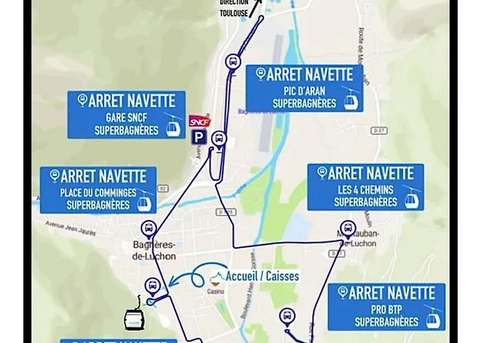 Duplex Du Pailhet, T3 Neuf, Vue Montagne, Parking, Navette Et 2 Vélos à Disposition Gratuitement Apartamento Bagnères-de-Luchon